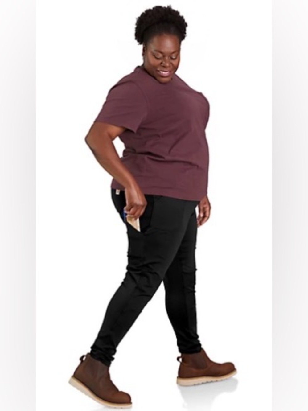Carhartt Women's Force Fitted Midweight Utility Work Outdoor Pants Fitted XL - Picture 4 of 15
